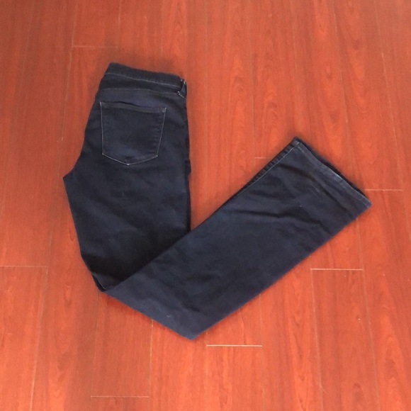 GAP Women's Boot Cut Jeans - Dark Blue - Picture 4 of 8